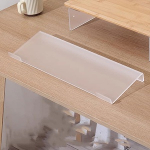<span class=keywords><strong>Support</strong></span> de <span class=keywords><strong>clavier</strong></span> ergonomique en acrylique transparent pour bureau et télétravail – Vente en gros usine - Product Image 4
