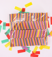 Confettis colorés ignifuges MAYAFX pour la célébration des festivals, machine à confettis, 1 kg/sac, couleurs mélangées