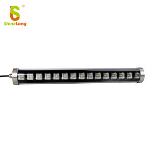 ไฟ LED แบบกันน้ำ 3 ระดับ ขนาด 2 ฟุต 4 ฟุต 5 ฟุต สีดำ ป้องกันแสงสะท้อน มาตรฐาน IP69K สำหรับคลังสินค้า กำลังไฟ 20 วัตต์ แสงสีขาว 5000K รับประกัน 5 ปี CRI80 - Product Image 5