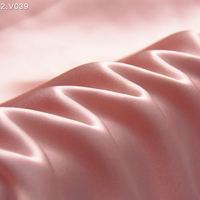 Expédition rapide ARGENT rose seda De Chine tissus en soie femmes original pur 100 soie satin tissu par la cour indonésie