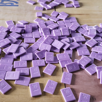 Jeu de Rummy Cube Esthétique Thème Noël en Acrylique – Jeu de Rummy Kub pour les Fêtes, les Pauces d'Hiver et les Jeux de Stratégie Numérique