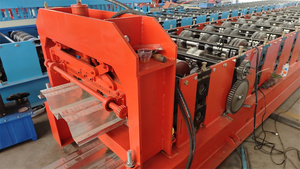 Sheet Roof Deck Roll Forming Machine for Use on Purlins or Main Steel 750 Metal Floor Deck Machine - Product Image 3