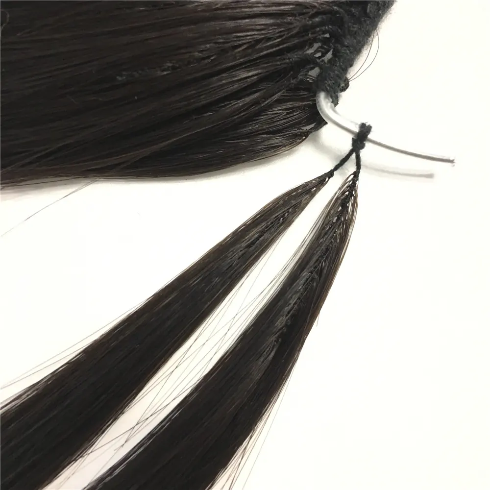 Keratin tip 16 inch 1b loop 6d tips hair extensions 100 egyptian cotton sateen wave 800 thread count Korea tip hair extension