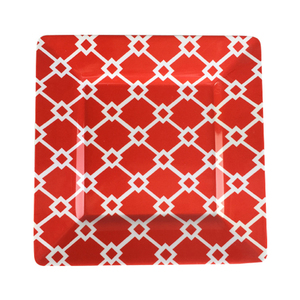 Plato de Melamina Cuadrado con Impresión Completa de Puntos Amarillos en <span class=keywords><strong>la</strong></span> Superficie, Venta al por Mayor - Product Image 3