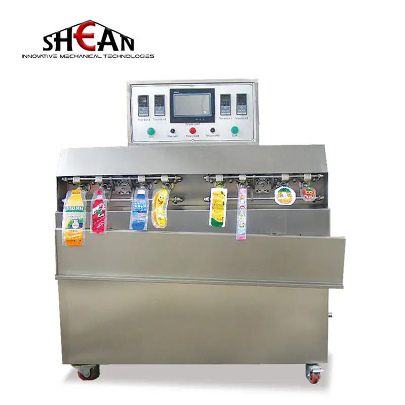 براءة اختراع تصميم الكيس ماكينة تعبئة المياه التلقائي المشروبات عصير خط التعبئة/آلة تعبئة وختم 2000-3500BPH SH-PZD-B