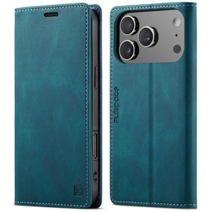 Funda de Cuero PU de Lujo con Tarjetero Magnético para iPhone 17 Pro Max, 17 Air, 17 - Product Image 3