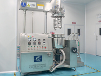 Mélangeur à vide pour dentifrice et émulsion, prix d'usine, pour crèmes cosmétiques, machine de mélange liquide cosmétique à cisaillement élevé, homogénéisateur