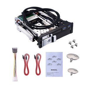Nuevo y Adecuado Soporte para Disco Duro de 5.25 Pulgadas, Carcasa Externa para Disco Duro de 2.5+3.5 Pulgadas con Interfaz USB 3.0 - Product Image 6