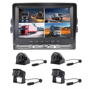 7 pollici HD impermeabile camion telecamera Monitor sistema con visione notturna retromarcia telecamera di retromarcia registrazione DVR assistenza per camion - Product Image 1