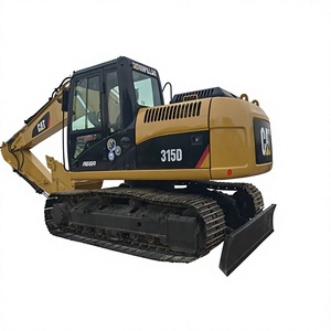 รถขุดตีนตะขาบ CAT 315D สีเหลือง เครื่องจักรก่อสร้างสำหรับงานหนัก - Product Image 1