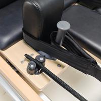 Reformer Pilates en Bois d'Érable avec Tour, Trapèze et Cadillac – Machine Pilates Combinée avec Lit Pilates à Rails Complets pour Studio et Entraînement à Domicile