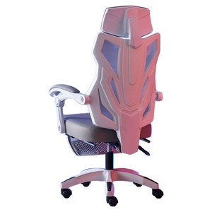 Chaise de bureau ergonomique pivotante de loisirs haut de gamme avec soutien lombaire réglable en maille, base 5 étoiles certifiée BIFMA, vérin à gaz 3 positions, cadre en acier, livraison incluse - Product Image 1