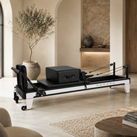 Reformer Pilates Professionnel Multifonctionnel en Aluminium à Prix Abordable pour Studio