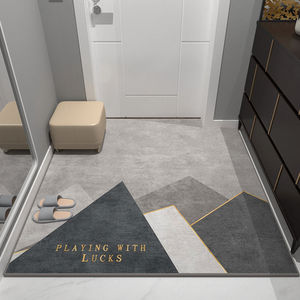 Customizable Doormat Rectangle Multicolor Non Slip Indoor Dust Proof Entryway Foyer Mat - Product Image 2