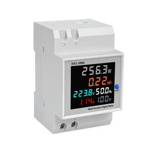 D52-2066 DIN-Rail Multifonction LCD Affichage Tension Courant Puissance Active Fréquence L'énergie Électrique Dispositif <span class=keywords><strong>de</strong></span> Surveillance - Product Image 1