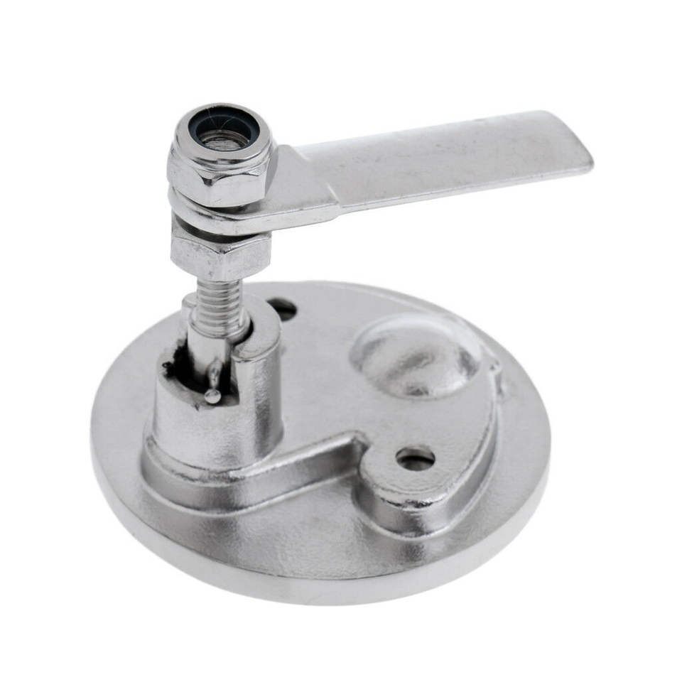 ISURE MARINE Factory Silver Stainless Steel 316 Deck Lock Lift Handle 2 ...