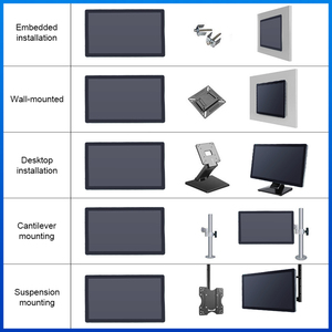 Cheap Ip65 Waterproof <strong>Embedded</strong> Industrial Touch Screen Monitor Panel Pc Capacitive Lcd Display For Self-service <strong>Terminals</strong> - Product Image 6