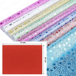 Papel de Flores de Plástico Opaco de Moda, Nuevo y en Oferta, para Floristería, Revestimiento de PVC de una Cara - Product Image 3