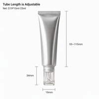 Tube souple en gros 10ml 20ml ABL D19 avec bouchon à vis pour crème contour des yeux et sérum pour les lèvres, embout de précision, marque privée, OEM ODM, directement de l'usine