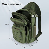 Sac banane tactique multifonctionnel léger pour homme, idéal pour la pêche et les activités de plein air