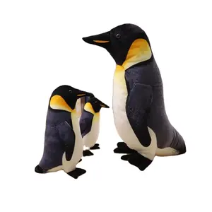 25/35/45/55cm पेंगुइन भरवां पशु खिलौने Lifelike नरम पेंगुइन आलीशान खिलौना पेंगुइन आलीशान गुड़िया मछलीघर स्की रिसॉर्ट उपहार शुभंकर