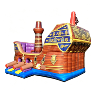 Jouets gonflables d'été pour l'extérieur, combo bateau pirate pour des aventures en haute mer