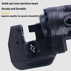 Punzonatrice elettrica portatile a MHP-25 MHP-20 per canali angolari in acciaio ferro a braccio incrociato veloce trapano a percussione idraulico - Product Image 3