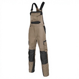 Salopette de travail en coton de sécurité premium, haute visibilité, anti-plis, réfléchissante, pour l'industrie, service OEM - Product Image 1