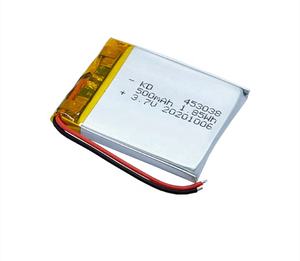 Baterai Polimer Li 453038 3.7V 500MAh dengan Pcb - Product Image 2