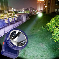 Lampe frontale de chasse super lumineuse K531, 18650, 1000 lumens LED, étanche IP65, réglable à 90 degrés, légère, portée 200-299 m, bleue