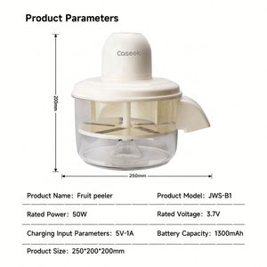 NOUVEAU Appareil de cuisine automatique multifonction pour fruits et légumes, éplucheur d'ail et de raisins pour la maison - Product Image 6