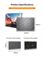 Panel LED Dinding Dalam Ruangan UHLED Mudah Dipasang Layar LED P1.86 P2 P2.5 Layar LED Warna Penuh HD Video Wall LED