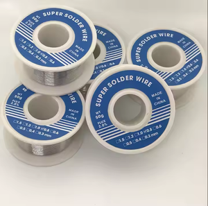 OEM Rosin fluks cair kawat Solder 0.8MM 3MM timah timbal kawat Solder 63/37 60/40 bebas timah Solder untuk papan sirkuit timah Bar besi - Product Image 2