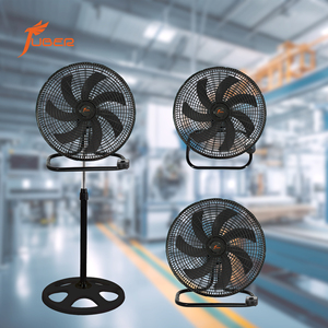 Ventilateur 3-en-1 en métal sur pied, mural et de bureau avec moteur en cuivre AC pour le refroidissement commercial, ventilateur industriel 3-en-1 de 18 pouces - Product Image 4