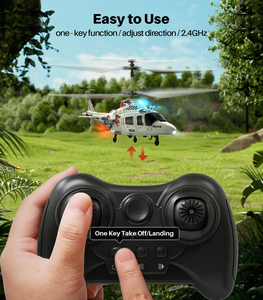 SYMA S53H Hélicoptère de sauvetage RC avec système de protection amélioré, blanc - Product Image 4