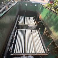 Système de membrane séparée MBR JUFU de 1680 mètres carrés pour les stations d'épuration des eaux usées municipales et industrielles