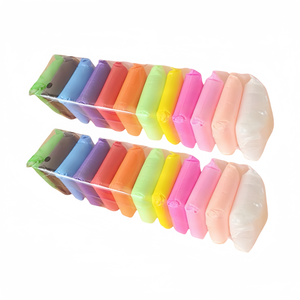 Kit de pâte polymère super légère 12 couleurs pour enfants, jouet éducatif de modelage manuel DIY, pâte à modeler - Product Image 1