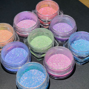 Mcess mẫu miễn phí bán buôn colorshift Sparkle bột kim loại Tắc Kè Hoa bột ngọc trai mica bột sắc tố - Product Image 6