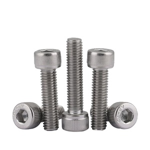 Vis à tête hexagonale en acier allié <span class=keywords><strong>de</strong></span> qualité 12.9, M30, métrique, zinguée, haute résistance, DIN 912, vis Allen - Product Image 1