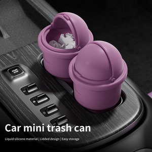 Universal <b>For</b> All <b>Cars</b> Portable <b>Car</b> Trash Can Leakproof Simple And Stylish Look - Product Image 1