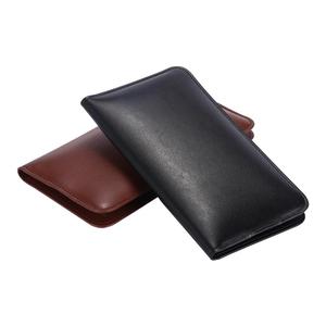 Cartera de carga inalámbrica de cuero PU de 6800mAh personalizada, Banco de energía, entrada Micro USB y salida USB doble, bolsillo multifunción - Product Image 5