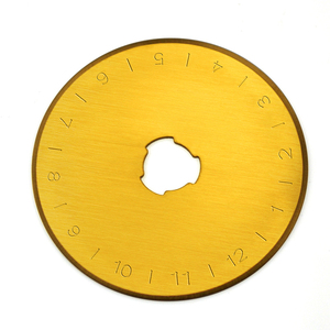 Titanium Coating Ronde Sks 7 45Mm Roterende Snijbladen Past Olfa <span class=keywords><strong>Dafa</strong></span> Voor Quilten Scrapbooking Naaien - Product Image 1