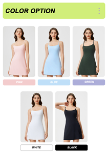 Новое поступление, индивидуальная Удобная быстросохнущая одежда для йоги и тенниса, платье для гольфа, женская спортивная теннисная юбка с подкладкой - Product Image 6