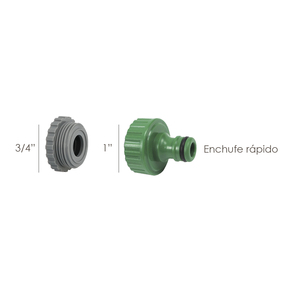 Adattatore per Tubo in Plastica 3/4" - 1" Femmina, Confezione Blister - Product Image 3