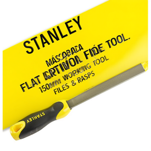 Lima plana paralela Stanley de 150 mm, herramienta para trabajar metales - Product Image 2