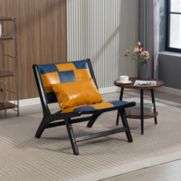 [Livraison locale aux États-Unis] Fauteuil lounge et chaise d'appoint de style Mid-Century pour intérieur, expédié depuis un entrepôt local aux États-Unis, supporte la livraison directe d'une seule pièce