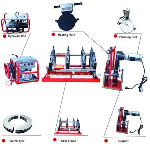 Machine de soudage par <span class=keywords><strong>fusion</strong></span> bout à bout de tuyaux en PE de haute qualité, 90-315 mm, vente en usine, soudeuses bout à bout, machine de thermofusion HDPE PE - Product Image 2