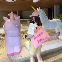 Tas Belanja Kanvas Kapasitas Besar Bordir Tali Bahu Ganda Fashion Luas untuk Kerja Kantor Santai Pantai Harian Musim Panas