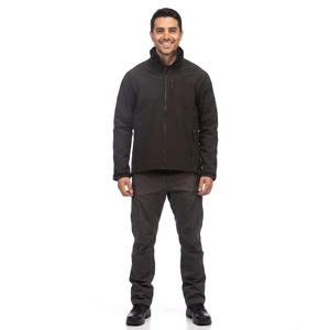 Veste Softshell d'extérieur personnalisée avec doublure polaire, coupe-vent, fonction chauffante, accepte le logo du client - Vêtements de sport OEM - Product Image 1