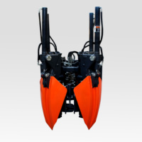 Mini Skid Steer Loader, Trattore Compatto, Attrezzatura per Trapianto Alberi, Attrezzatura Forestale
